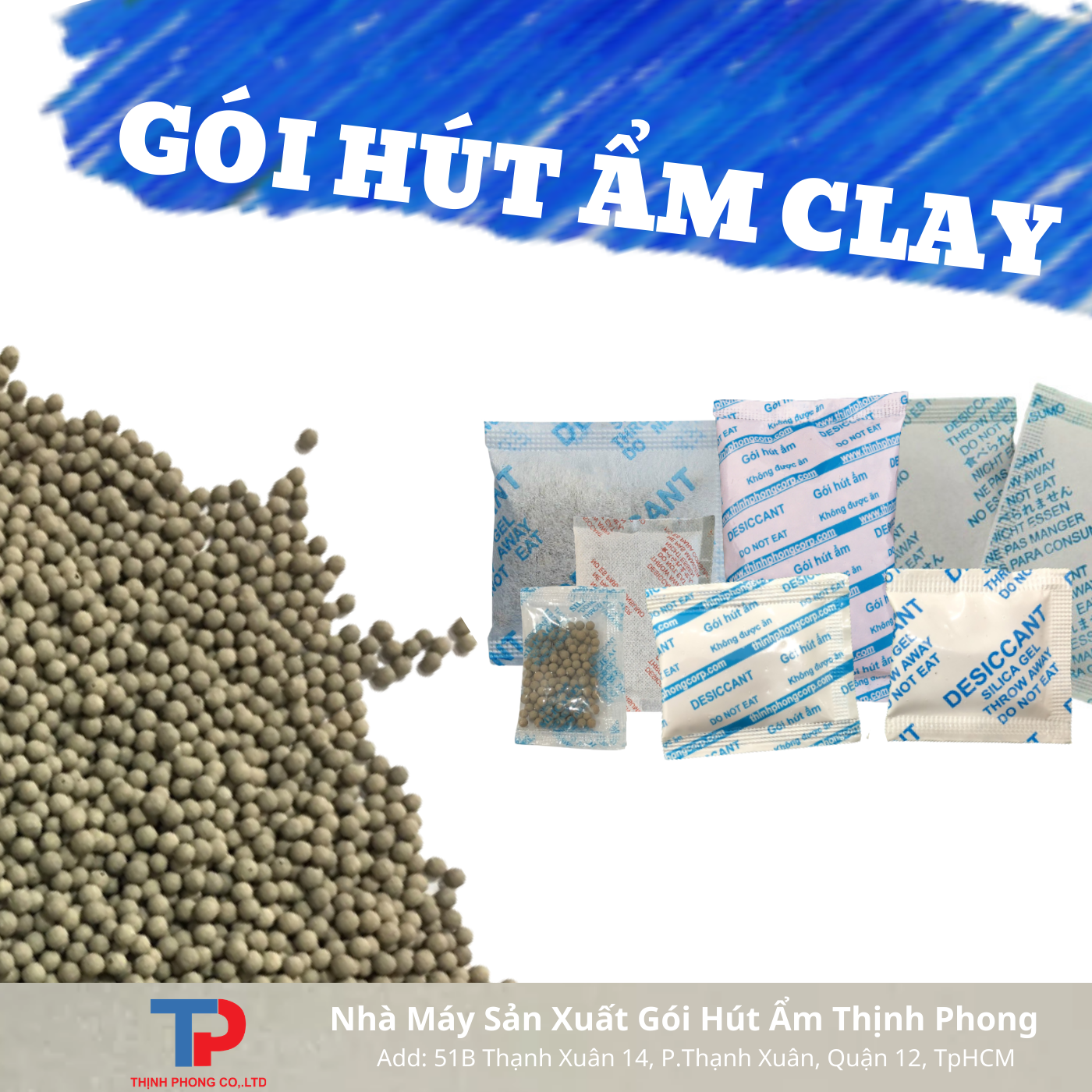 Công dụng của hạt chống ẩm Clay 10g