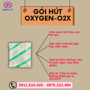 goi hut khi oxygen o2x chong moc thuc pham
