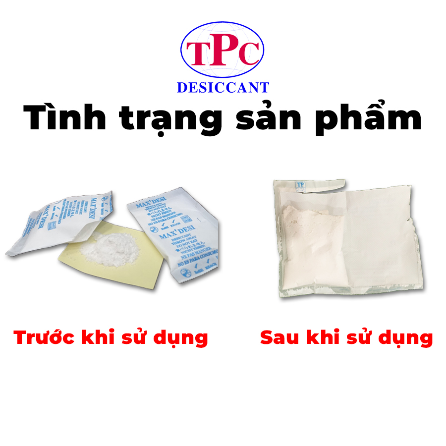 Bột Hút Ẩm Max Desi Gói 20gram - 25gram 11 Cách sử dụng bột hút ẩm