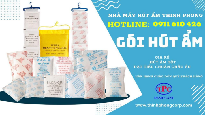 Hạt hút ẩm làm hoa khô 17 Gói hút ẩm làm hoa khô chất lượng