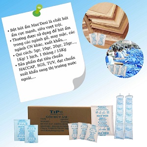 Dây Bột Hút Ẩm Max Desi 1Kg/10 túi 6 Dây Bột Hút Ẩm Max Desi 1Kg/10 túi - Ảnh 6