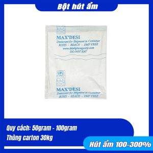Bột Hút Ẩm Max Desi 50gram - 100gram