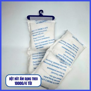 Bột hút ẩm Secco 1kg 4 túi