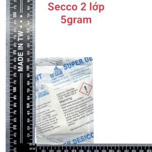bột hút ẩm Secco 2 lớp 5gram