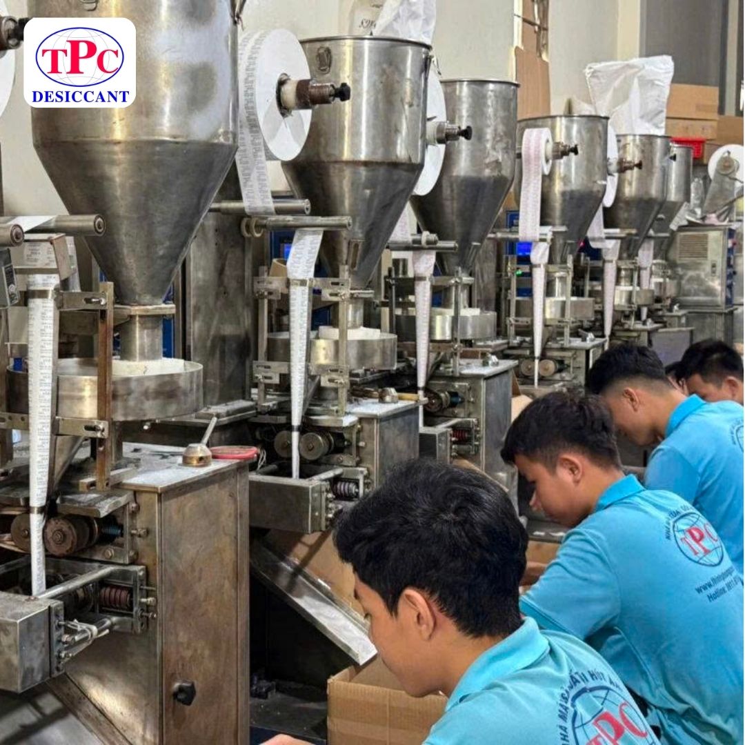 Xưởng sản xuất gói hút ẩm