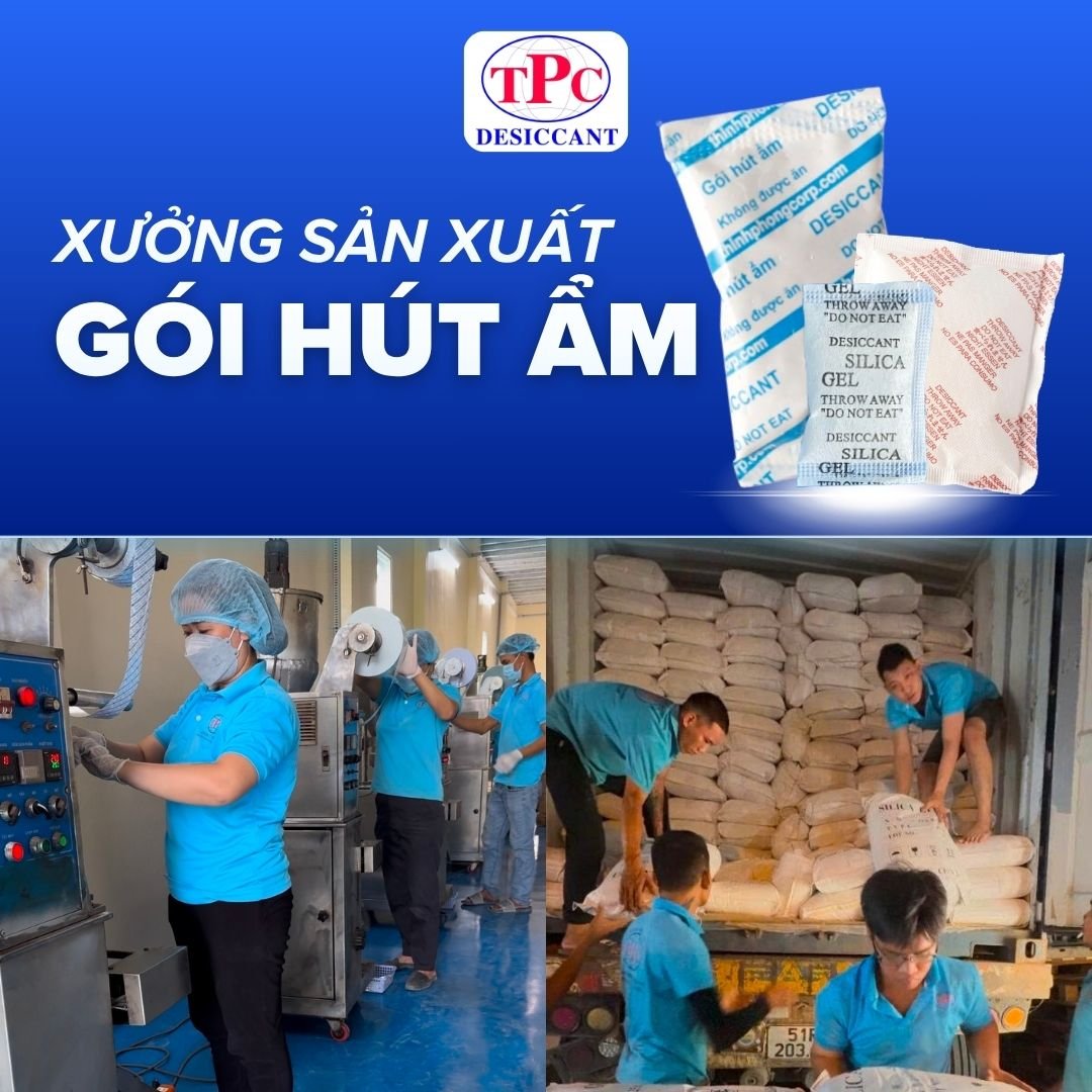 Xưởng sản xuất gói hút ẩm