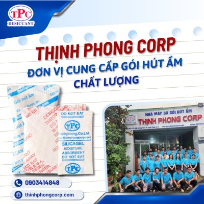 Gói hút ẩm chưa sử dụng nên bảo quản trong bao lâu? 3 Thịnh Phong Corp - Đơn vị cung cấp đầy đủ các loại gói hút ẩm chất lượng