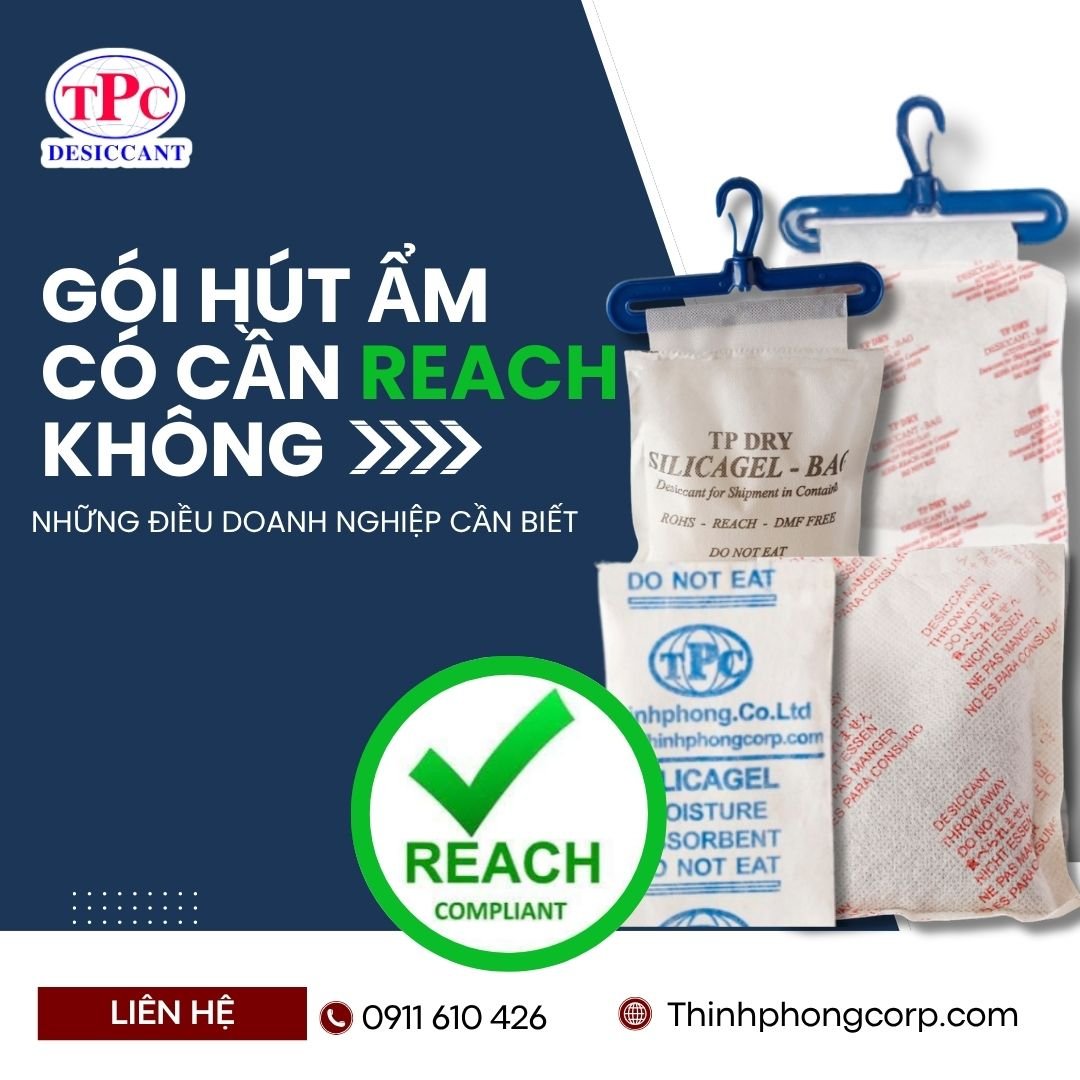 Gói hút ẩm có cần Reach không và những điều doanh nghiệp cần biết