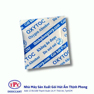 Dấu hiệu gói hút Oxy đang hoạt động 2 Gói hút oxy