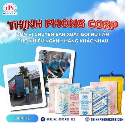 Dấu hiệu gói hút Oxy đang hoạt động 4 Thịnh Phong Corp đơn vị sản xuất gói hút ẩm cho nhiều ngành hàng khác nhau