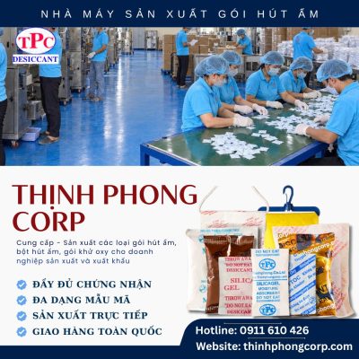 Clay OPP Nuts cho hộp quà hạt dinh dưỡng có gì đặc biệt 5 Thịnh Phong Corp Nhà mấy cung cấp và sản xuất gói hút ẩm tại Tp. HCM