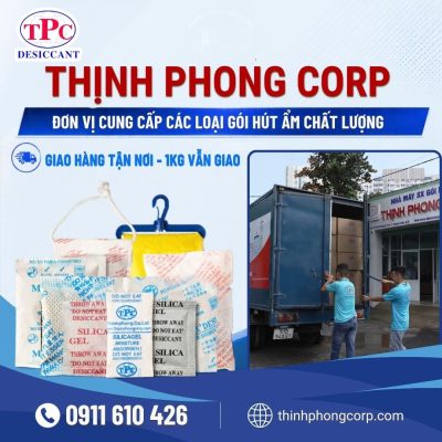 Thịnh Phong Corp - Đơn vị cung cấp đầy đủ các loại gói hút ẩm